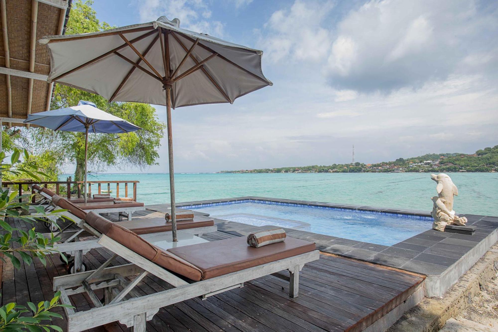 Wooden Beach Sunset Cottages Nusa Lembongan Exterior foto