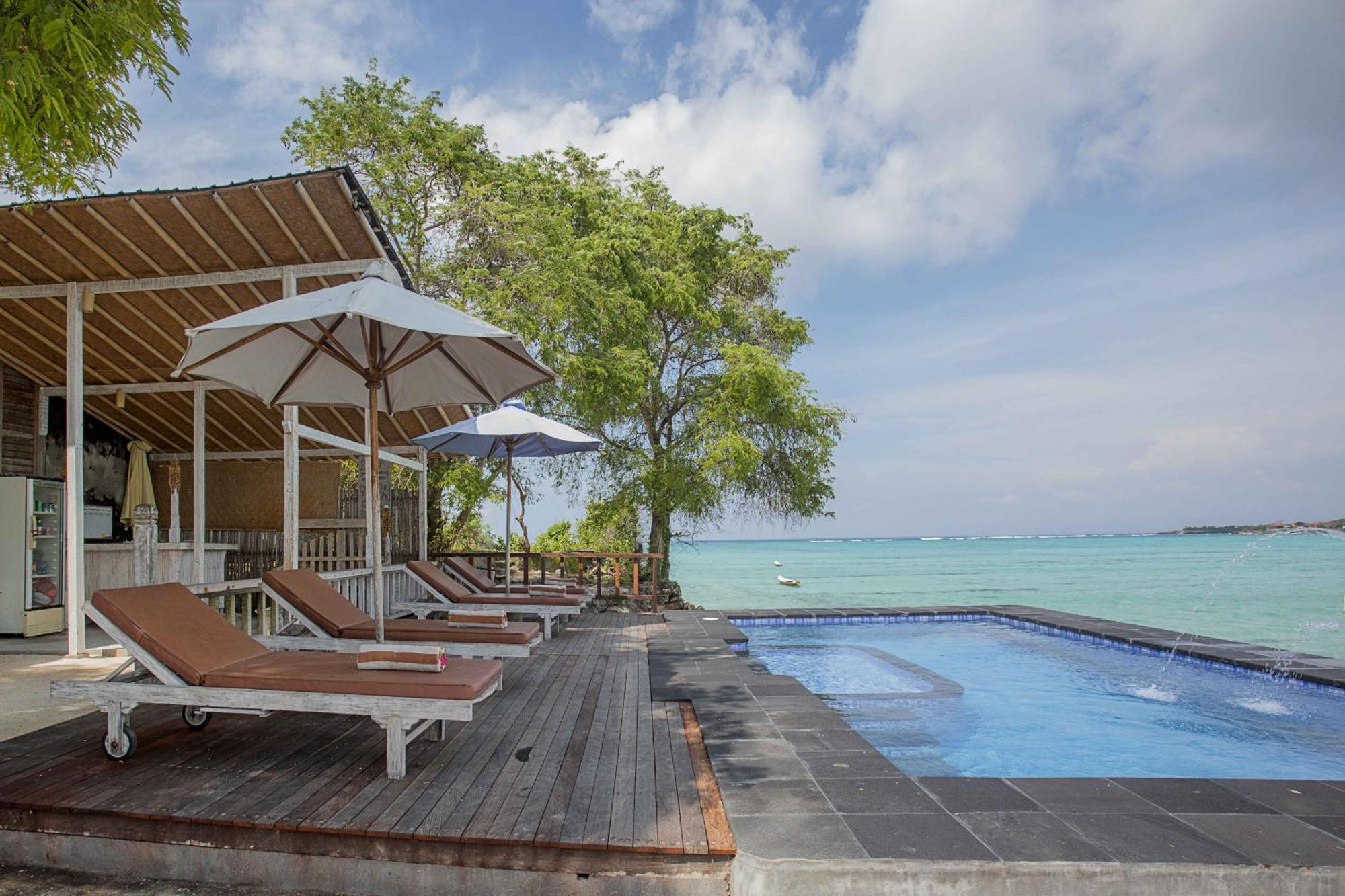 Wooden Beach Sunset Cottages Nusa Lembongan Exterior foto