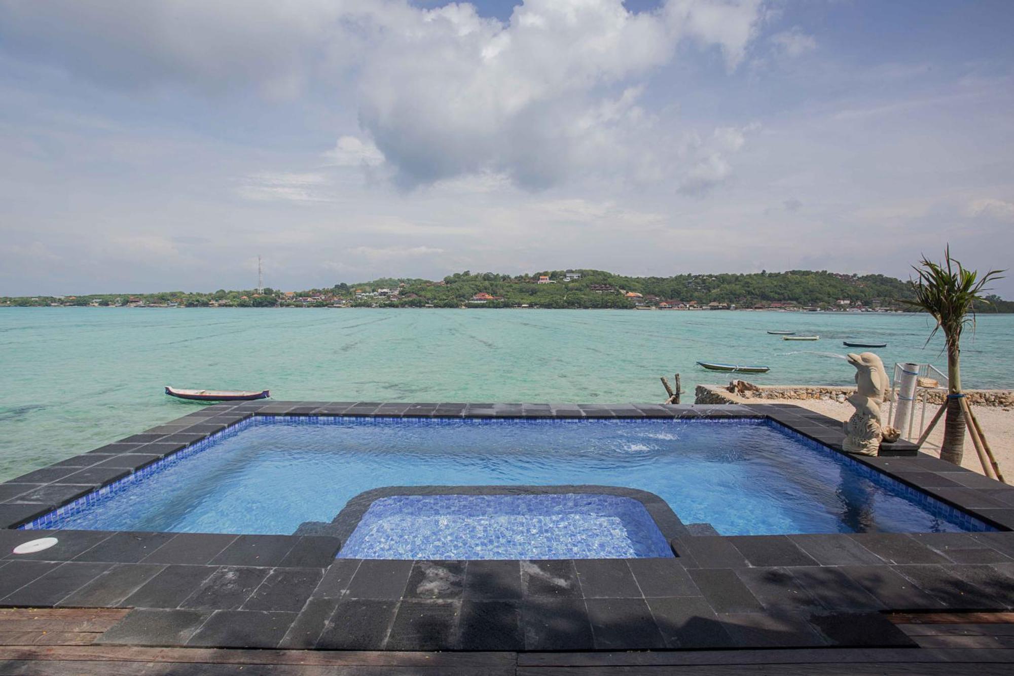 Wooden Beach Sunset Cottages Nusa Lembongan Exterior foto