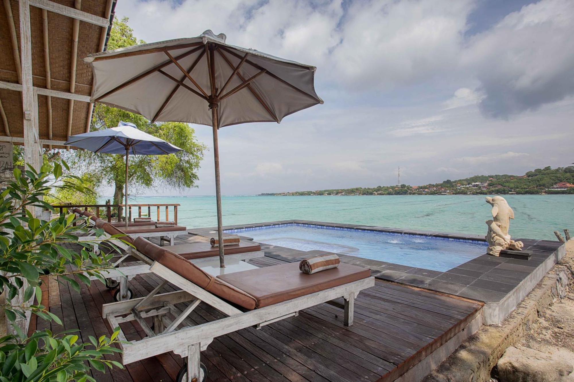 Wooden Beach Sunset Cottages Nusa Lembongan Exterior foto