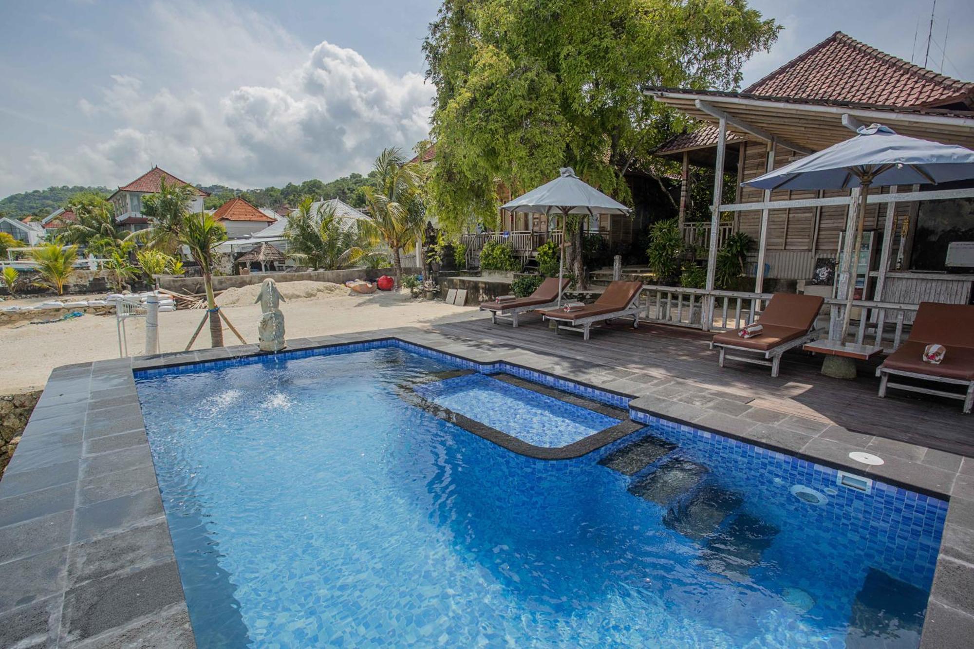 Wooden Beach Sunset Cottages Nusa Lembongan Exterior foto